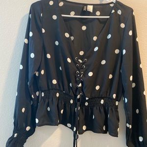 Long sleeve blouse